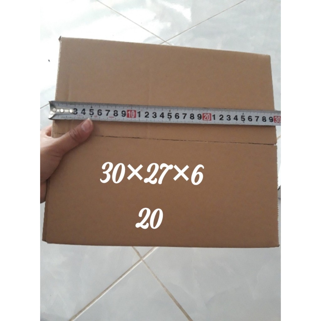 20 hộp 30x27x6 cm