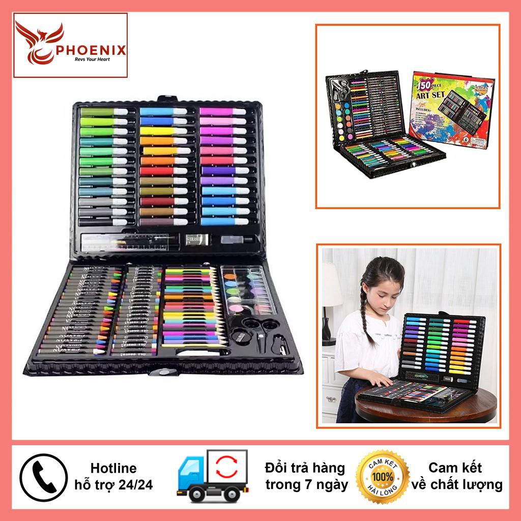 Hộp Màu 150 Chi Tiết, Chất Liệu Cao Cấp, Không Độc Hại, Món Quà Ý Nghĩa Dành Cho Bé