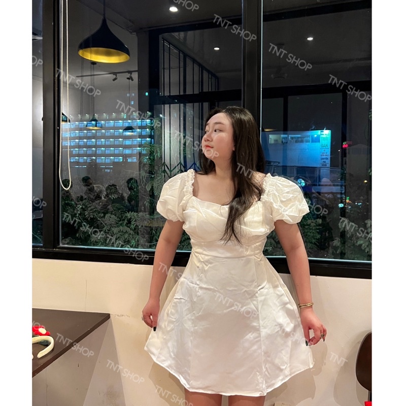 ĐẦM GẤM XOẮN PHỐI TƠ [TNT SHOP BIGSIZE 60KG 90KG]