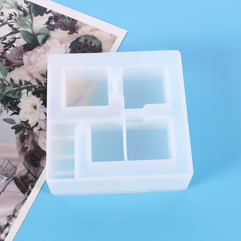 Khuôn silicon làm chậu hoa / nến / xà phòng / đất sét DIY tiện dụng