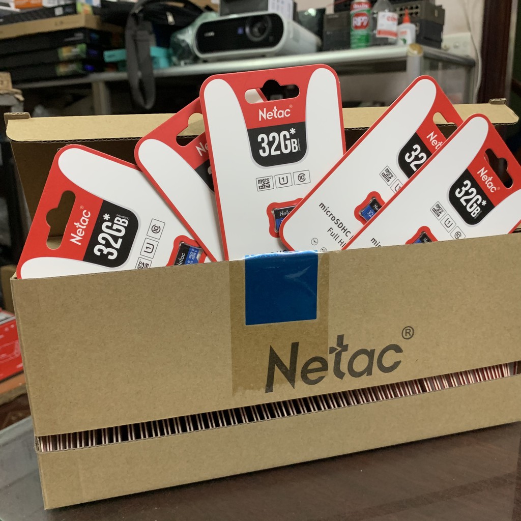 Thẻ nhớ Micro SD Netac 32G Class 10 U1 (P500-MicroSD-32GB-U1) Chính Hãng | BigBuy360 - bigbuy360.vn