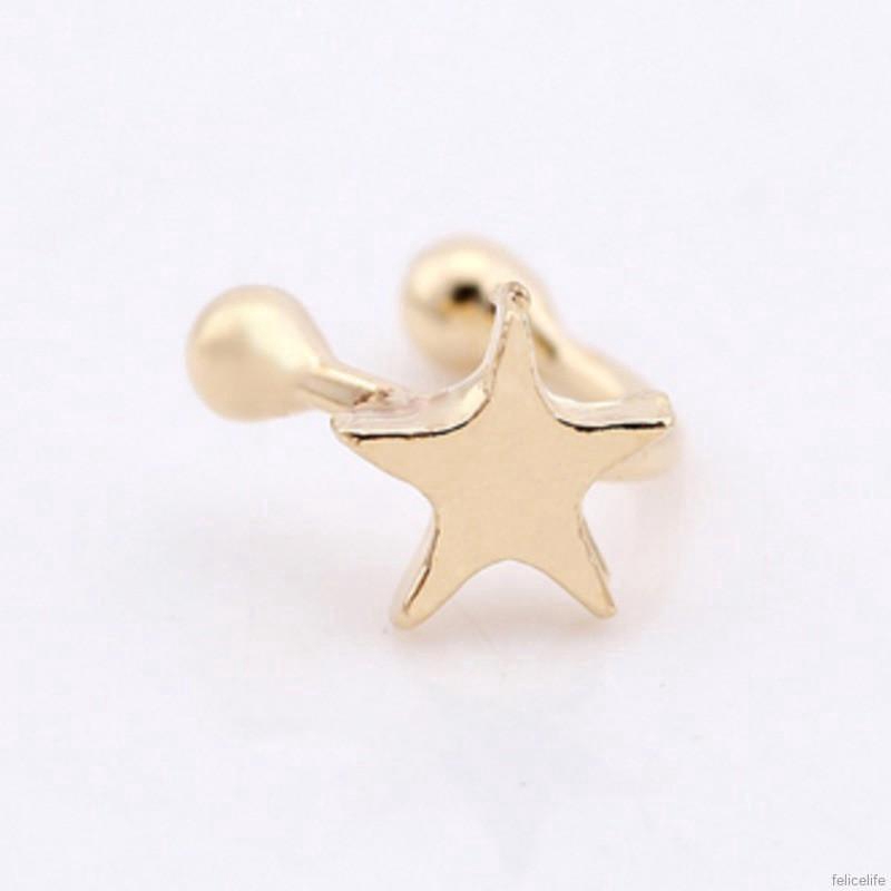 Bông tai dạng kẹp hình chữ U độc đáo thời trang cho nữ