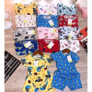 (1-6 tuổi) Bộ cộc tay, quần đùi Carter xuất dư cho bé trai/bé gái từ 8-22kg