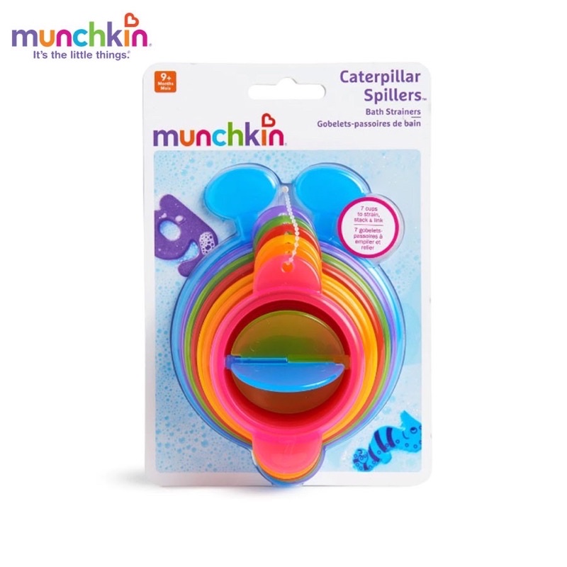 Bộ Đồ Chơi Xếp Chồng Sâu 3 in 1 Munchkin
