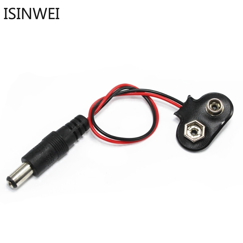 Dây cáp điện 2 màu đỏ / đen kích thước 2.1 x 5.5mm
