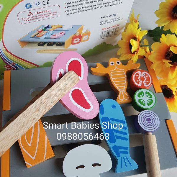 Đồ chơi gỗ Winwintoys Bếp nướng