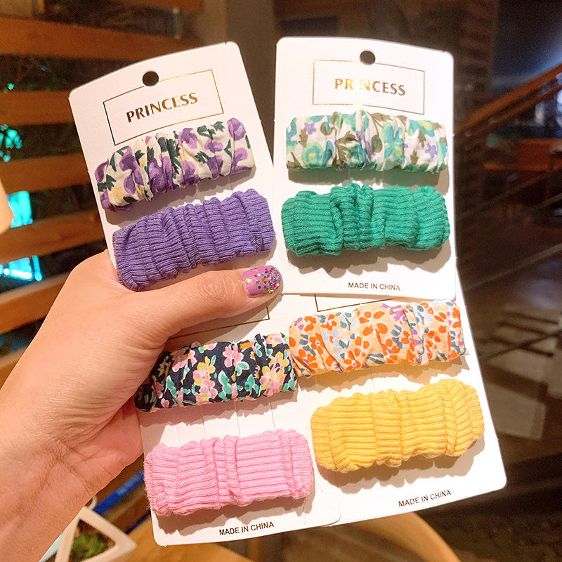 Set 2 Kẹp Tóc Xinh Xắn Dành Cho Bé Gái