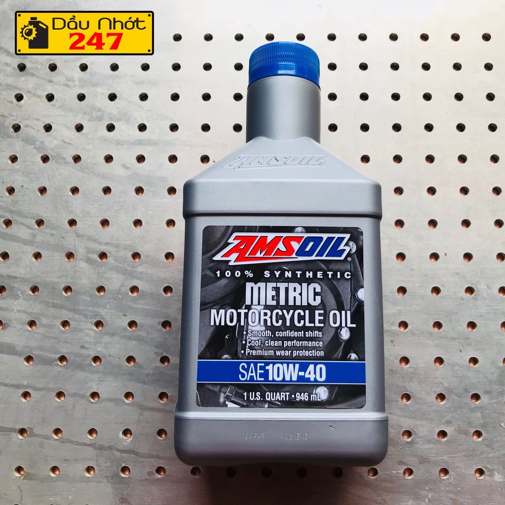 Dầu nhớt Amsoil Metric 10w40 946ml 1L1 1L2 1L3 1L4