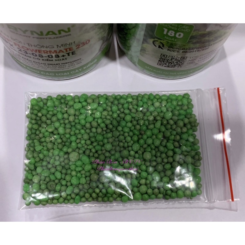 Phân npk tan chậm thông minh Rynan 23-8-8+TE,Chuyên dùng cho các loại cây kiểng,hũ 150g