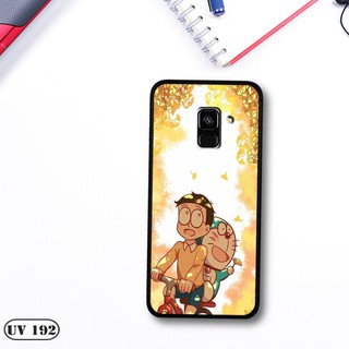 Ốp lưng nhám Samsung Galaxy A8 Plus in hình