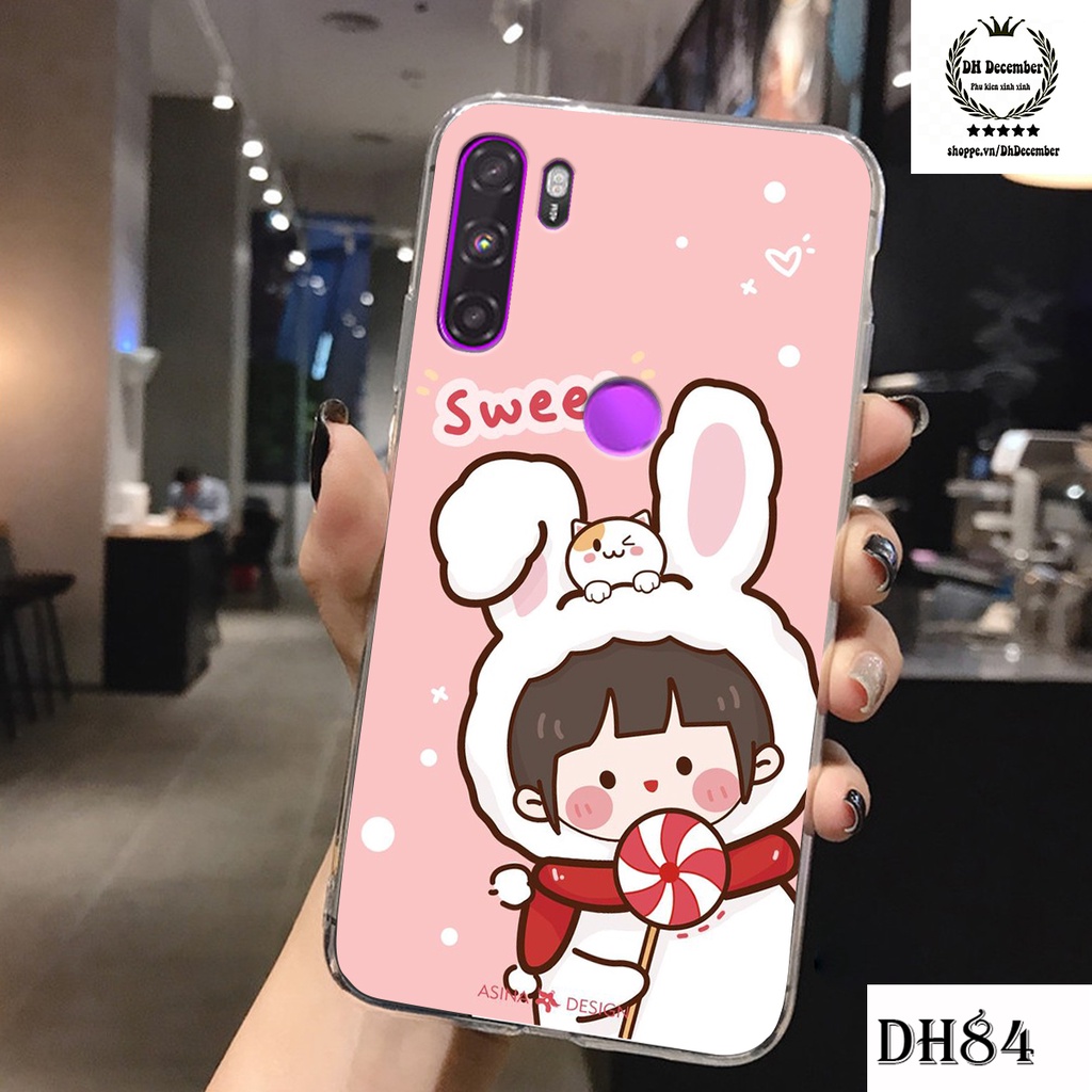 Ốp lưng Vsmart ACTIVE 3 in hình 3D lucky, gấu Beer xinh xắn - KHÔNG NÊN BỎ LỠ