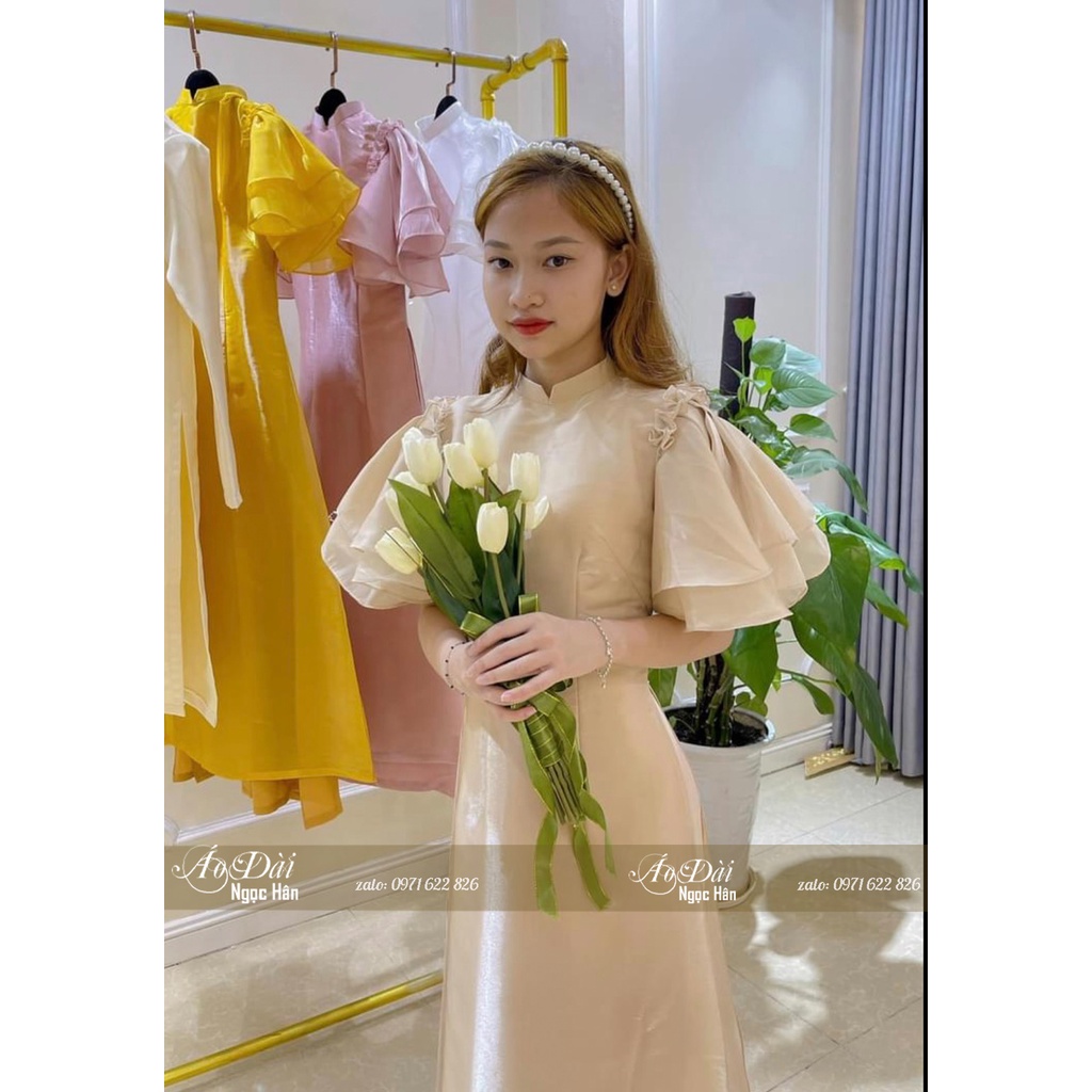 Áo Dài Bê Tráp Nữ Cưới Hỏi Cách Tân BC09N
