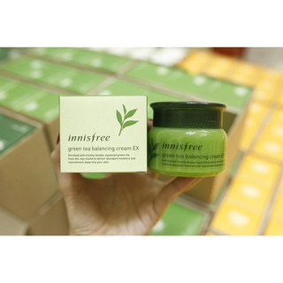Kem Dưỡng Da Trà Xanh Innisfree Green Tea Balancing Cream EX 50ml