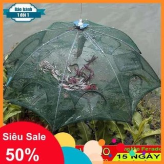LƯỚI BẮT TÔM CÁ BÁT QUÁI 8 CỬA