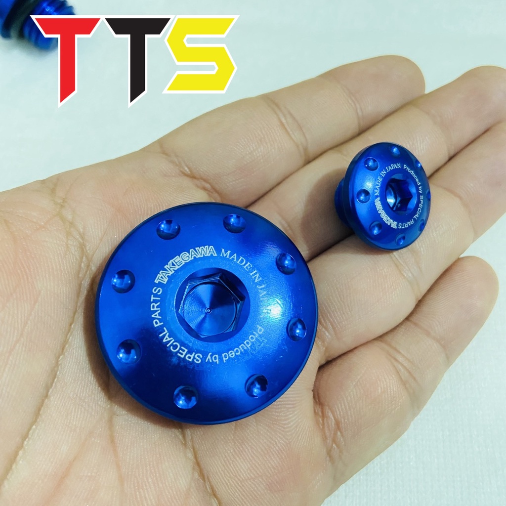 Ốc mâm lửa, ốc nắp nhớt TAKAGEWA sử dụng cho xe HONDA WAVE, DREAM, FUTURE, WINNER, SONIC