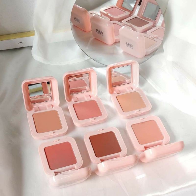 [CHÍNH HÃNG] Phấn Má Hồng Đơn Sắc Lameila Blusher Color Geometry - Chất Phấn Mỏng Mịn, Bền Màu Lâu Trôi