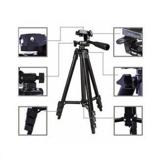 ❀Loại 1 Tốt Nhất❀ Giá đỡ điện thoại  tripod 3 chân 3120 thân đen