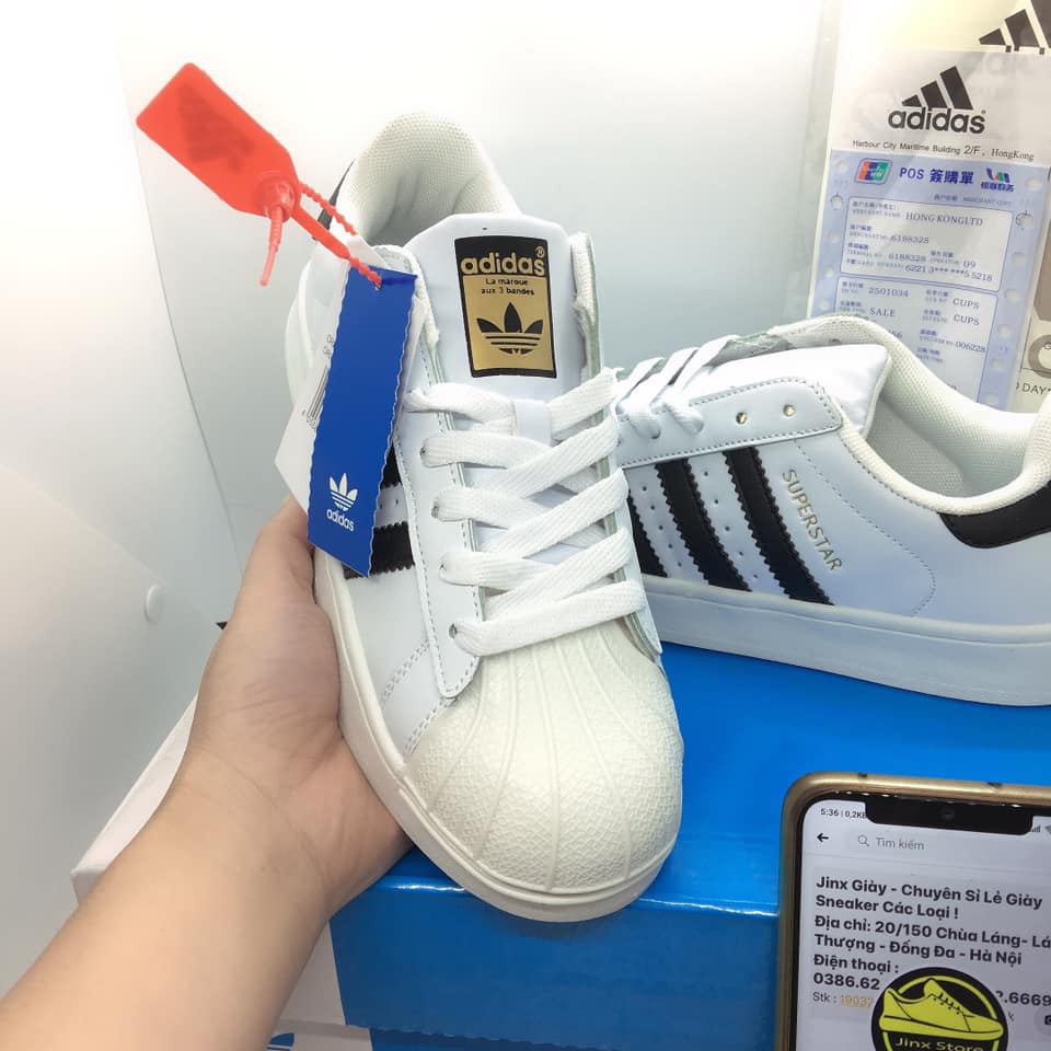 [ FREE SHIP ] giày thể thao, giày sneaker trắng das superstar mũi sò tem vàng  hàng 11 cao cấp đủ size nam nữ Jinx Store | BigBuy360 - bigbuy360.vn