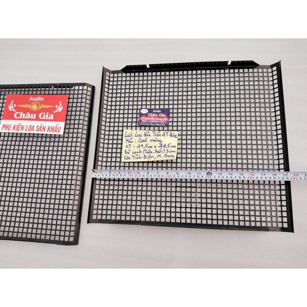Lưới loa 4 tấc đơn 2 tấm Audio Châu Gia