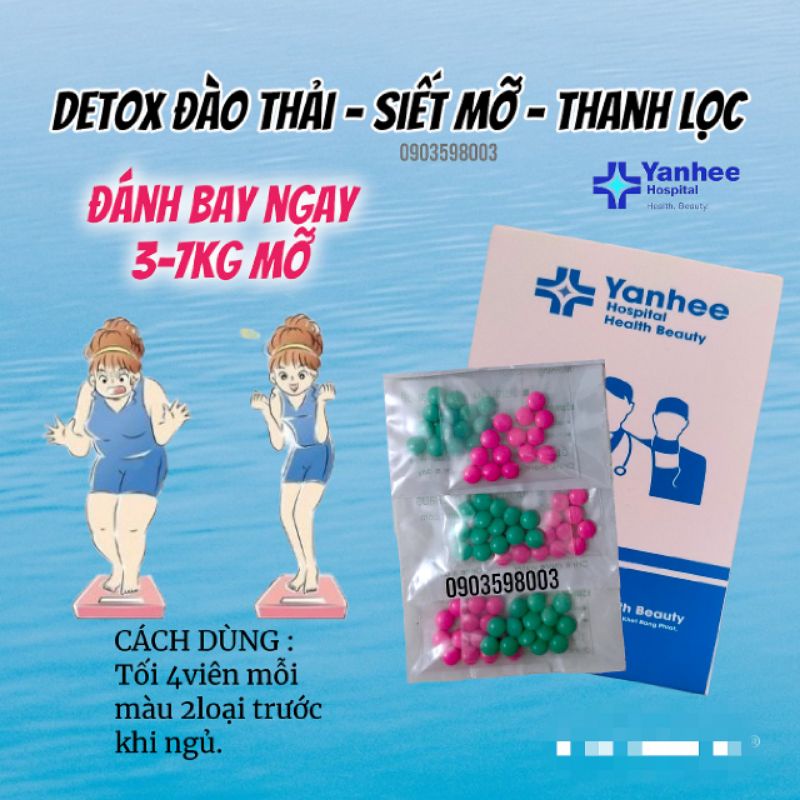 Detox khử mỡ X2 hỗ trợ đào thải mỡ bụng hiệu quả (gói 28 viên)