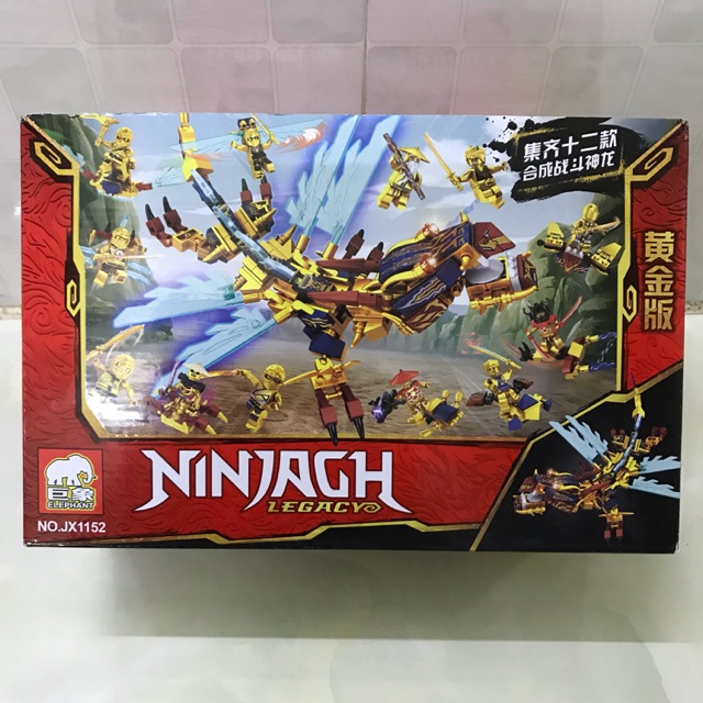 Combo 12 in 1 lego chiến binh Ninza M9