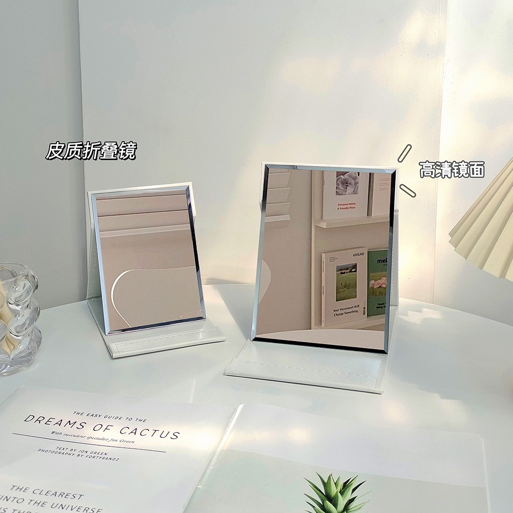 Ins Gương Trang Điểm Để Bàn Gấp Gọn Độ Nét Cao Phong Cách Bắc Âu Cho Phòng Ngủ Ký Túc Xá Sinh Viên