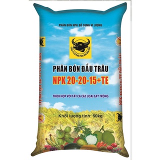 100gr phân bón 20.20.15+te bình điền hiệu đầu trâu tăng trưởng cây trồng