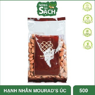 Hạt hạnh nhân tách vỏ nguyên vị MOURAD'S nhập khẩu từ -ÚC 500g