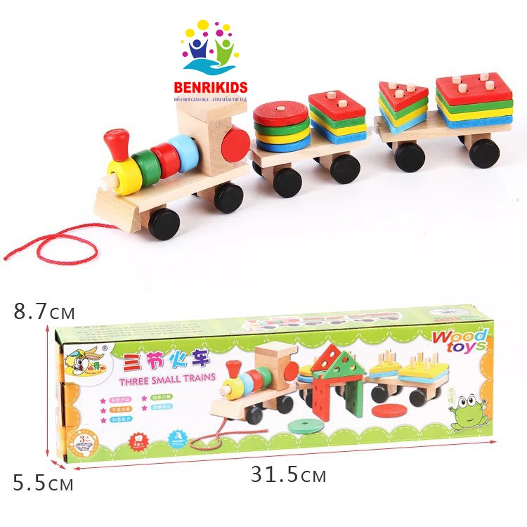 Đồ Chơi Giáo Dục Theo Phương Pháp Montessori, Đồ Chơi Thả Hình Khối Cho Bé