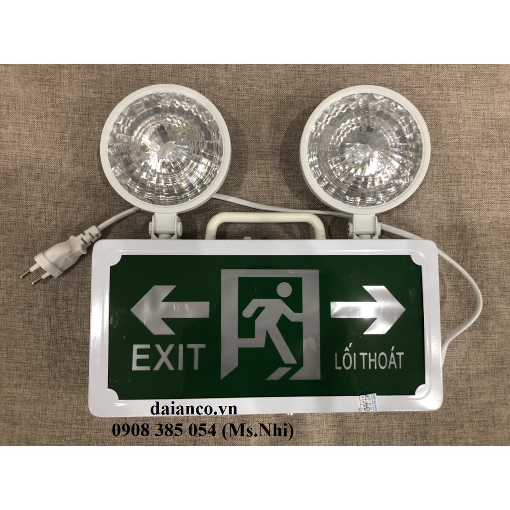 Đèn Chiếu Sáng Sự Cố Kết Hợp Biển Chỉ Dẫn Thoát Nạn Chỉ Hai Hướng YF-203