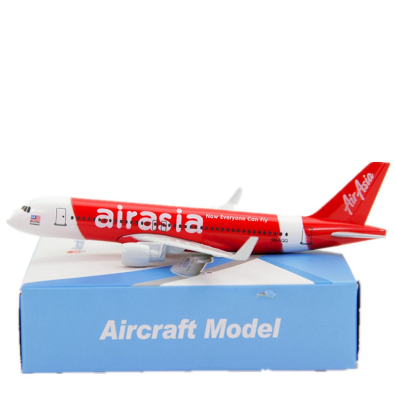 Mô hình máy bay đồ chơi Việt Nam Airbus 320 A320 Die Cast 16CM