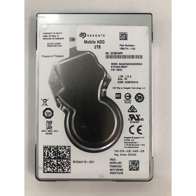 Ổ cứng HDD Laptop 1TB 2TB bảo hành 3 tháng