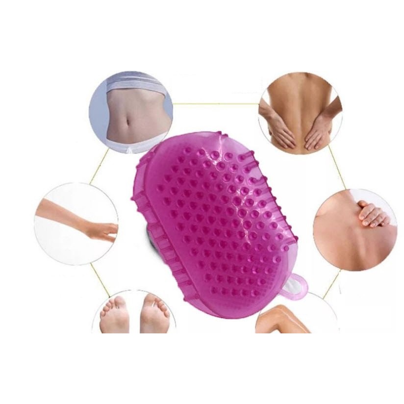 Đôi Bàn Chà 2 Mặt Đả Thông Kinh Lạc Bàn Chà Cao Su Mát Xa Miếng Massage Body Lưng Bụng