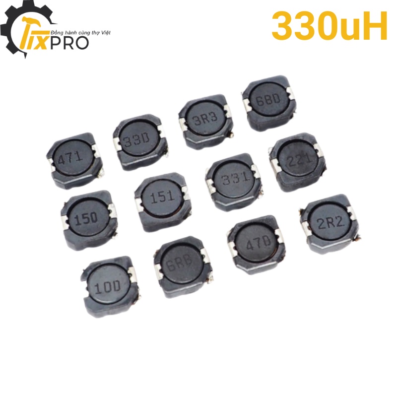 Cuộn cảm dán 330uH CD104 330uH 10x10x4mm chất lượng tốt