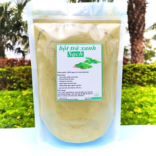 Bột trà xanh,nguyên chất,bột trà xanh đắp mặt,lành tính, uống an toàn, pha trà sữa, nấu an, làm bánh