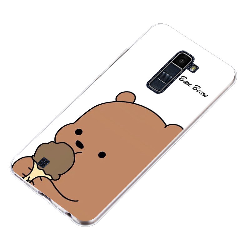 LG K8 K10 2016 2017 X Power Q6 Q8 V20 Stylus 2 Plus 3 V30 Bear Pattern-3 Soft Silicon Case Cover