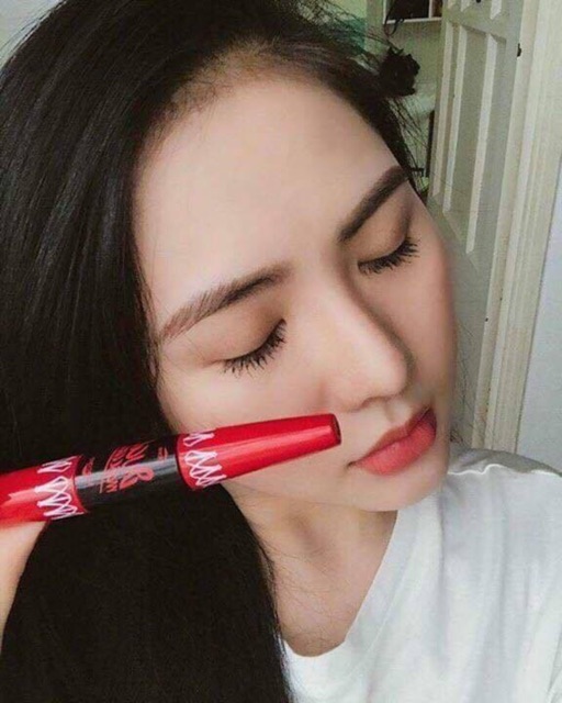 Mascara Hai Đầu Nối Mi Sivanna Super Model 5X Long