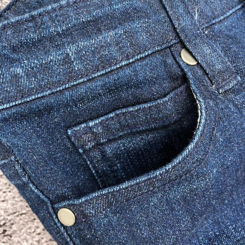 Quần jeans nữ, hàng thương hiệu, chất co giãn nhẹ, ống đứng
