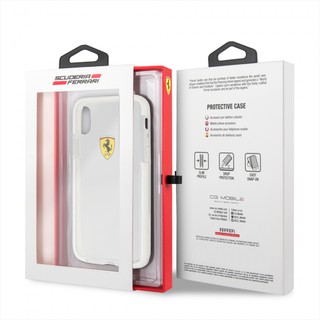 Ốp Lưng Iphone XS MAX, Da Thật - Ferrari