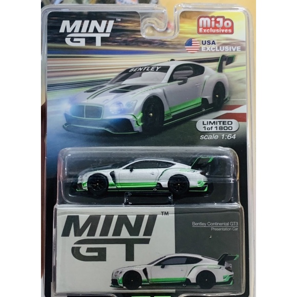 Hobby Store xe mô hình MiniGT Bentley Continental GT3 Presentation Car