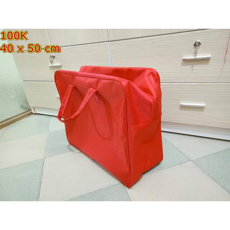 Túi Vải Dù Đựng Váy Cưới Siêu Bền Với 3 Màu Kích Thước 50x40x20cm _Túi Đựng Đồ Cô Dâu