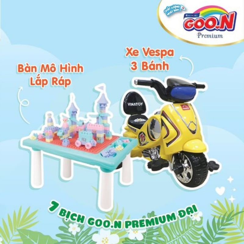 Tã quần Goon Premium ( mẫu mới 2021, Cắt tem đổi quà )