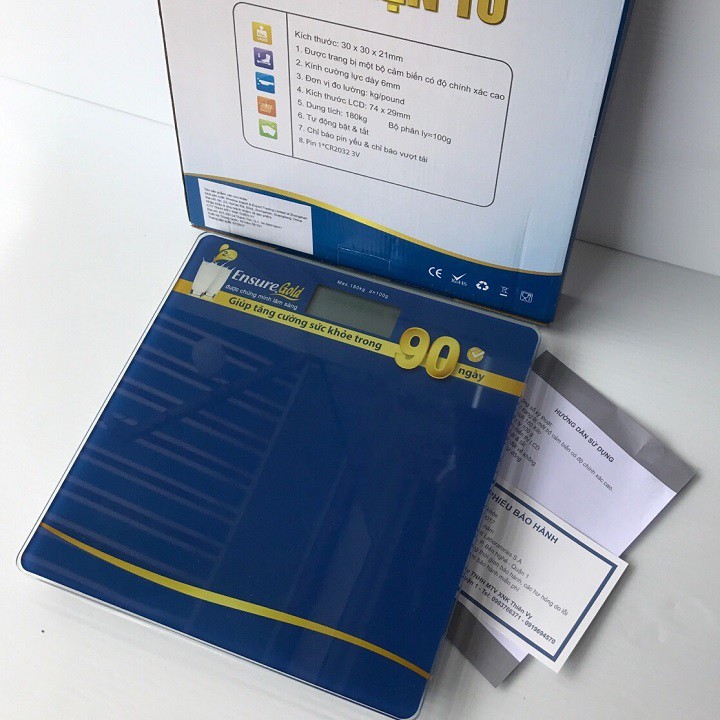 Cân Điện Tử Quà Tặng Từ Sữa Ensure Gold
