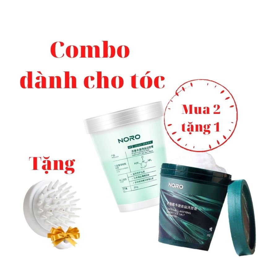 Tẩy tế bào chết da đầu NORO Tẩy tế bào chết da đầu kiểm soát dầu nhờn, da chết 250g NDGK1