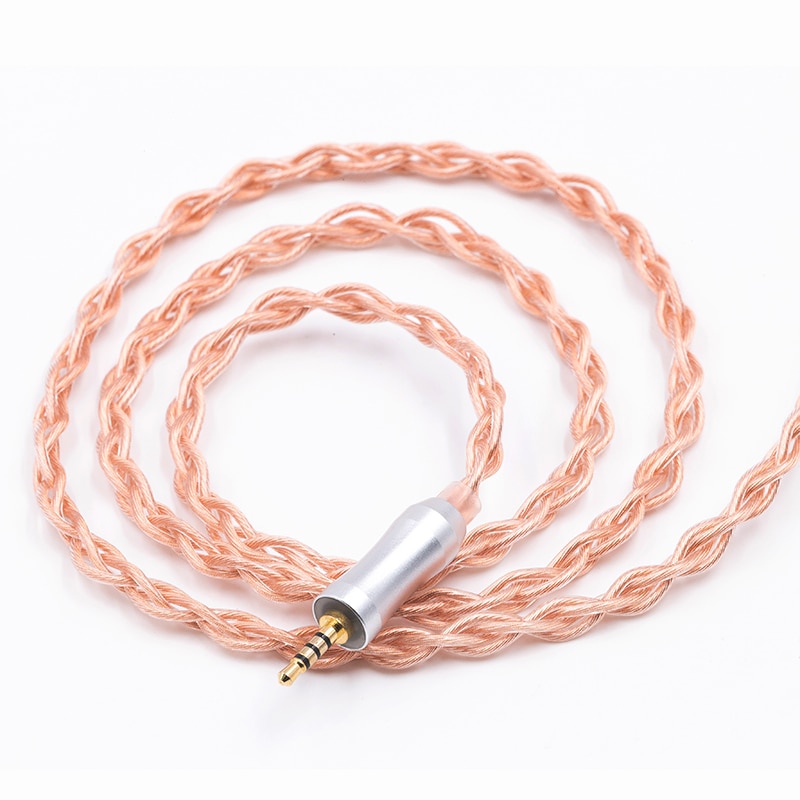 Dây Cáp Thay Thế Cho Tai Nghe BQEYZ 4 Lõi 0.78mm 2 Pin 2.5mm 3.5mm 4.4mm