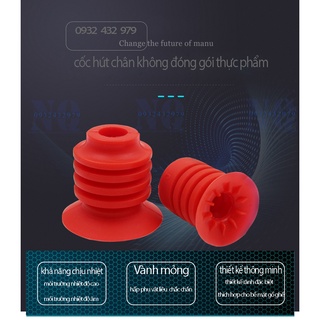 Piab - núm hút chân không bl30-5, bl40-5 núm hút vỏ bao bì sản phẩm