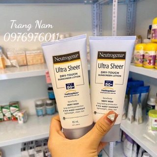 Kem chống nắng – Neutrogena Ultra Sheer Dry của Úc