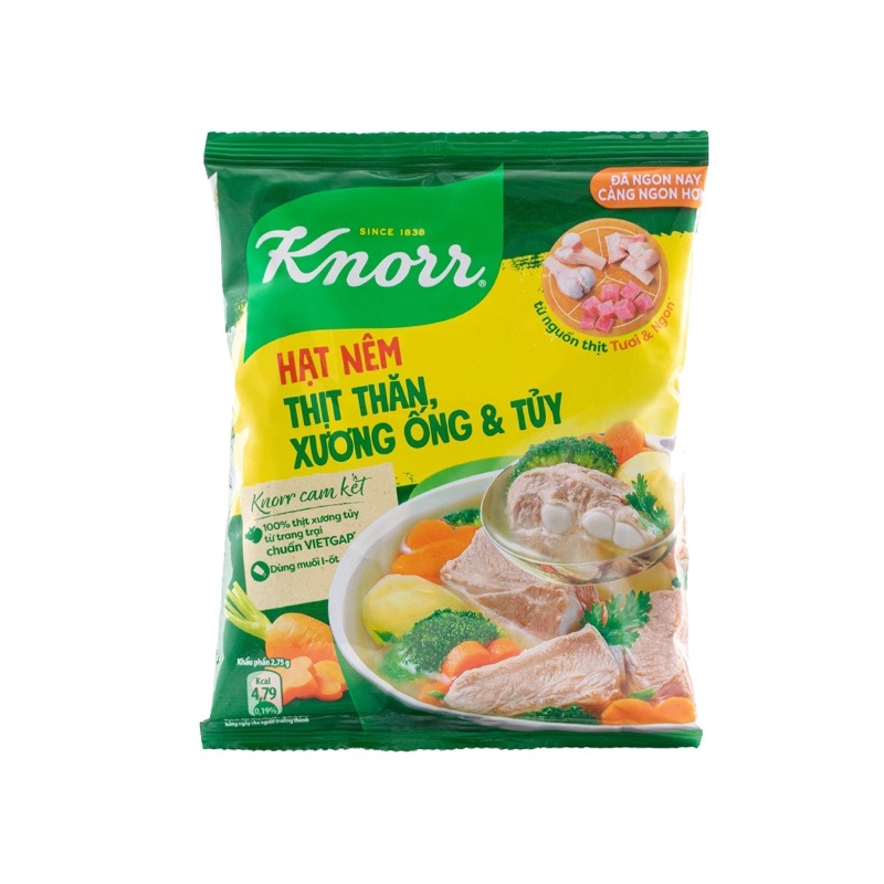 Hạt nêm Knorr thịt thăng, xương ống và tuỷ gói 400g
