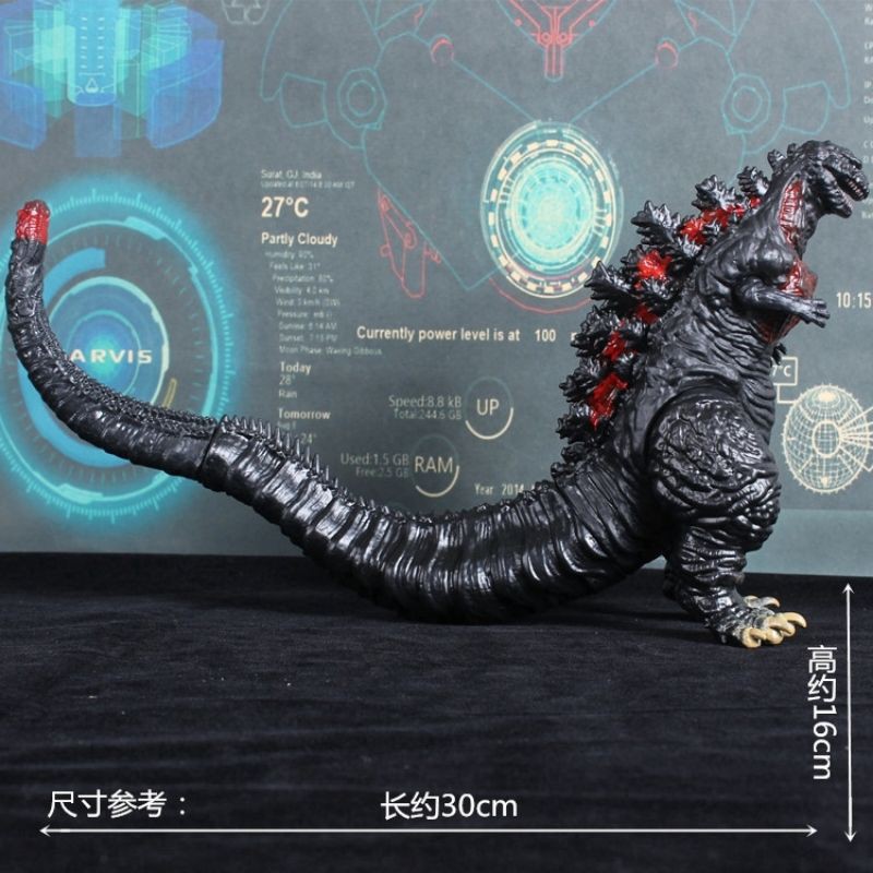 Mô Hình Đồ Chơi Khủng Long Godzilla Bằng Nhựa Pvc Chất Lượng Cao