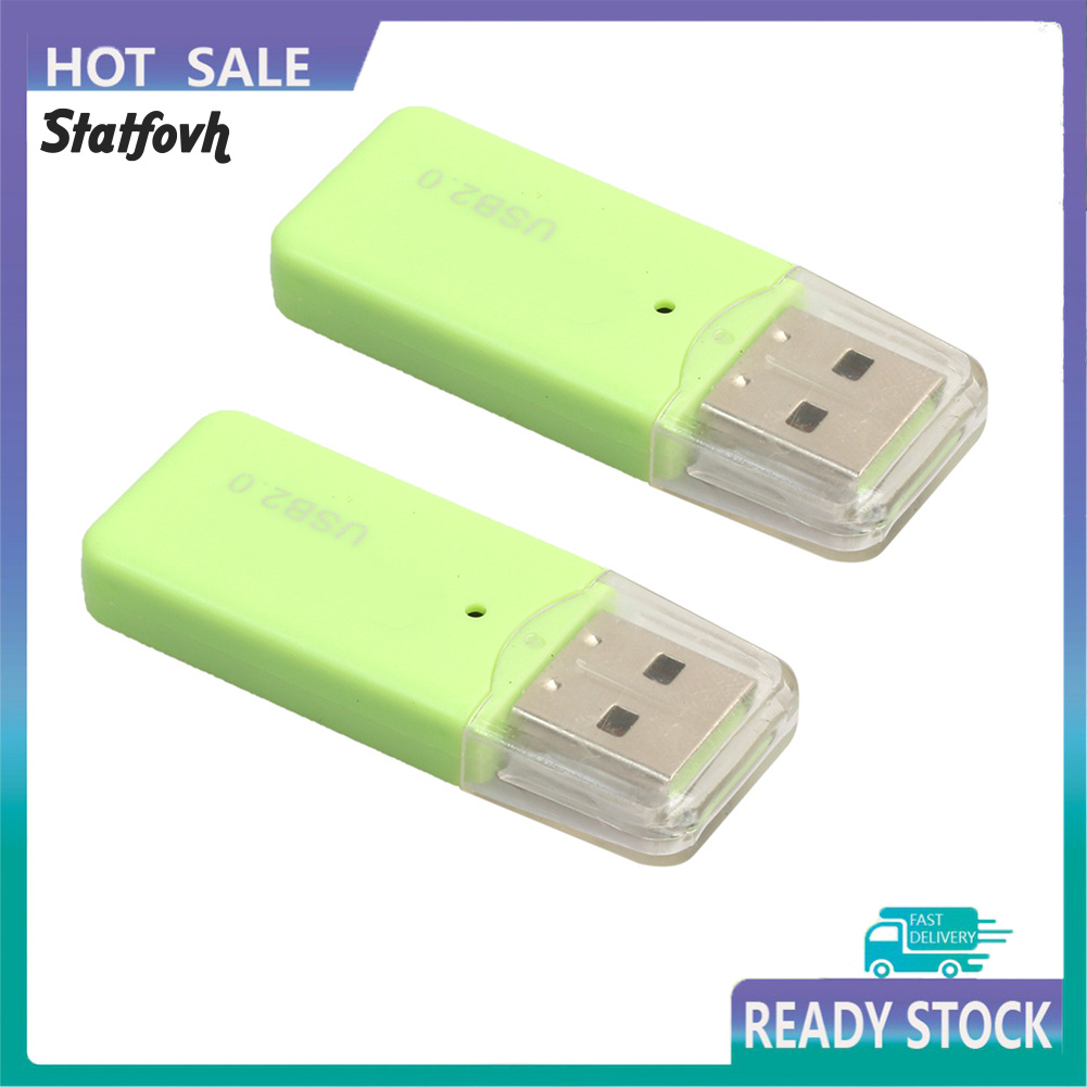 Đầu Đọc Thẻ Nhớ Micro Sd Tf Usb 2.0 Tốc Độ Cao Nhỏ Gọn Thời Trang